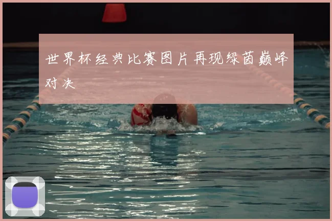 世界杯经典比赛图片再现绿茵巅峰对决