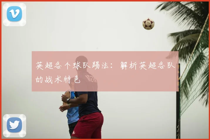 英超各个球队踢法：解析英超各队的战术特色
